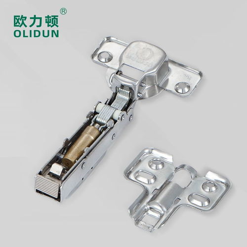 304不銹鋼液壓鉸鏈櫥柜合頁飛機彈簧緩沖阻尼靜音煙斗